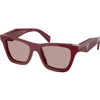 プラダ Prada PR C07S 24O20I メガネ フレーム - 女性用 - バーガンディ