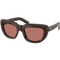 プラダ Prada PR D07SF アジアフィット 27I80W メガネ フレーム - 女性用 - 茶色
