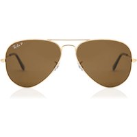 レイバン Ray-Ban RB3025 Aviator Large 金属 Polarized 001/57 メガネ フレーム - 男性用 - 金色