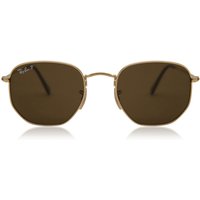 レイバン Ray-Ban RB3548N Hexagonal 金属 Flat Lenses Polarized 001/57 メガネ フレーム - 男性用 - 金色