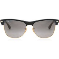 レイバン Ray-Ban RB4175 Clubmaster オーバーサイズd Flash Lenses Polarized 877/M3 メガネ フレーム - 男性用 - 黒