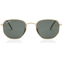 レイバン Ray-Ban RB3548N Hexagonal 金属 Flat Lenses Polarized 001/58 メガネ フレーム - 男性用 - 金色