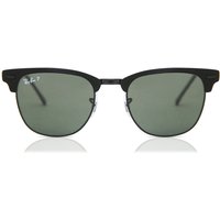 レイバン Ray-Ban RB3716 Clubmaster 金属 Polarized 186/58 メガネ フレーム - 男性用 - 黒