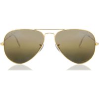 レイバン Ray-Ban RB3025 Aviator Large 金属 Polarized 9196G5 メガネ フレーム - 男性用 - 金色