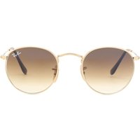 レイバン Ray-Ban RB3447 円形 金属 アジアフィット 001/51 メガネ フレーム - 男性用 - 金色