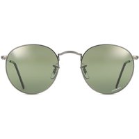 レイバン Ray-Ban RB3447 円形 金属 Polarized 004/G4 メガネ フレーム - 男性用 - Gunmetal