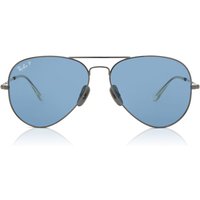 レイバン Ray-Ban RB8089 Aviator チタン 製 Polarized 165/S2 メガネ フレーム - 男性用 - Gunmetal