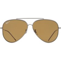 レイバン Ray-Ban RBR0101S Aviator Reverse Polarized 004/83 メガネ フレーム - 男性用 - Gunmetal