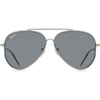 レイバン Ray-Ban RBR0101S Aviator Reverse Polarized 004/81 メガネ フレーム - 男性用 - Gunmetal