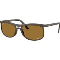 レイバン Ray-Ban RB4452Ch Polarized 612473 メガネ フレーム - 男性用 - 茶色