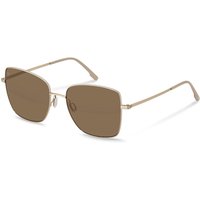 Rodenstock R1446 D151 メガネ フレーム - 男性用 - 金色