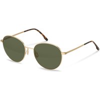 Rodenstock R1447 B152 Men's Sunglasses Gold Size 56