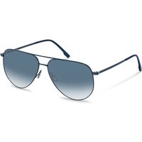 Rodenstock R1449 C120 Men's Sunglasses Blue Size 61