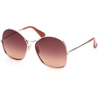Max Mara MM0005 28F メガネ フレーム - 女性用 - 金色