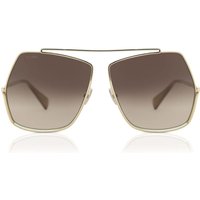 Max Mara MM0006 32F メガネ フレーム - 女性用 - 金色