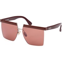 Max Mara MM0071 69S メガネ フレーム - 女性用 - バーガンディ