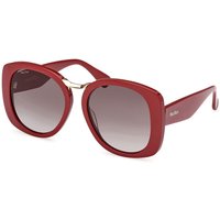 Max Mara MM0092 BRIDGE 69B Women’s Sunglasses Burgundy Size 55