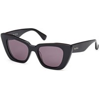 Max Mara MM0099 GLIMPSE5 01A Women’s Sunglasses Black Size 50
