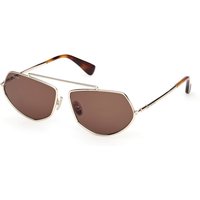 Max Mara MM0165 32E メガネ フレーム - 女性用 - 金色