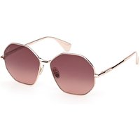 Max Mara MM0168 28F Women’s Sunglasses Gold Size 57