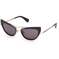 Max Mara MM0172 01A Women’s Sunglasses Black Size 53