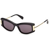 Max Mara MM0189 01A Women’s Sunglasses Black Size 52