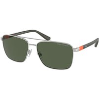 Polo Ralph Lauren PH3137 Polarized 90019A メガネ フレーム - 男性用 - Silver