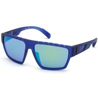 アディダス Adidas Sport SP0008 91Q メガネ フレーム - 男性用 - 青