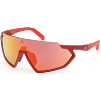 アディダス Adidas Sport SP0041 67U メガネ フレーム - 男性用 - 赤