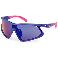 アディダス Adidas Sport SP0055 91Z メガネ フレーム - 男性用 - 青