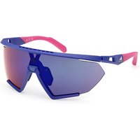 アディダス Adidas Sport SP0071 CMPT AERO LI 91Z メガネ フレーム - 男性用 - 青