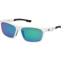 アディダス Adidas Sport SP0101 21Q メガネ フレーム - 男性用 - 白
