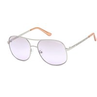 Guess GF6081 10Z Men's Sunglasses Silver Size 59