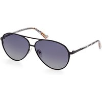Guess GU7847 Polarized 02D Women’s Sunglasses Black Size 60