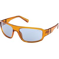 Guess GU00080 44V Men's Sunglasses Orange Size 62
