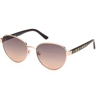Guess GU00101 32F Women’s Sunglasses Gold Size 55