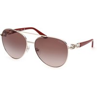 Guess GU00158 32F Women’s Sunglasses Gold Size 61