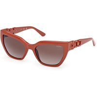 Guess GU00264 44F Women’s Sunglasses Orange Size 55