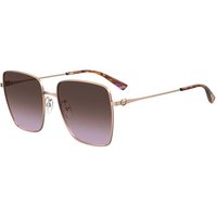 Moschino MOS072/G/S Asian Fit DDB/QR Men's Sunglasses Gold Size 59