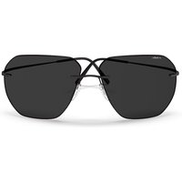Silhouette Felis リムレス 8743/75 Polarized 9040 メガネ フレーム - 男性用 - 黒