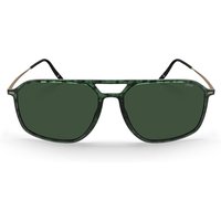 Silhouette Pinnacles Fullrim 4085/75 5530 Men's Sunglasses Green Size 58