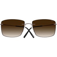 Silhouette Avior Rimless 8741/75 6040 Men's Sunglasses Brown Size 60