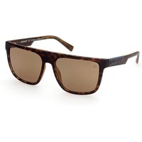 Timberland TB9253 Polarized 52H Men's Sunglasses Tortoiseshell Size 58