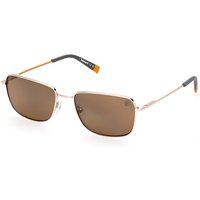 Timberland TB9338 Polarized 32H Men's Sunglasses Gold Size 57
