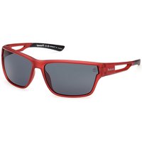 Timberland TB00001 Polarized 67D Men's Sunglasses Red Size 65