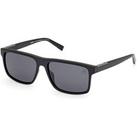 Timberland TB00006 Polarized 02D Men's Sunglasses Black Size 58