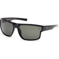 Timberland TB00016 Polarized 01R Men's Sunglasses Black Size 65