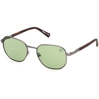 Timberland TB00018 Polarized 09R Men's Sunglasses Gunmetal Size 53