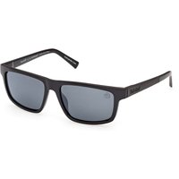 Timberland TB00070 Polarized 01D Men's Sunglasses Black Size 57