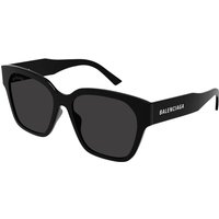 Balenciaga BB0215SA Asian Fit 001 Men's Sunglasses Black Size 56